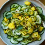 Pineapple Cucumber Lime Salad