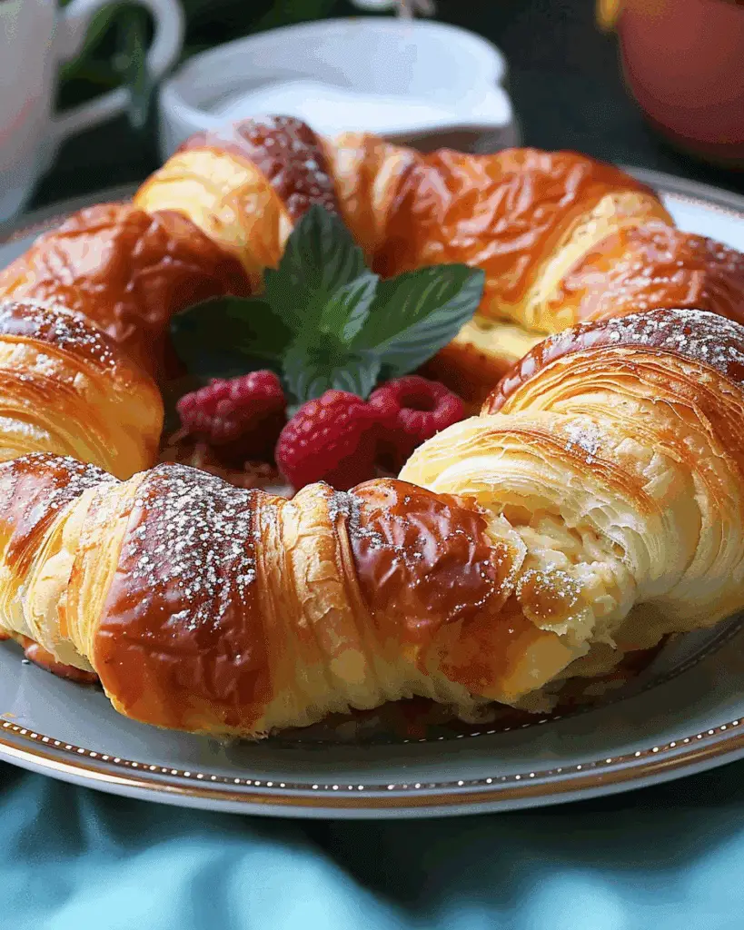 Croissant French Toast Casserole