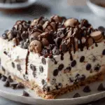 Chocolate Chip Cookie Dough Ice Cream Cake
