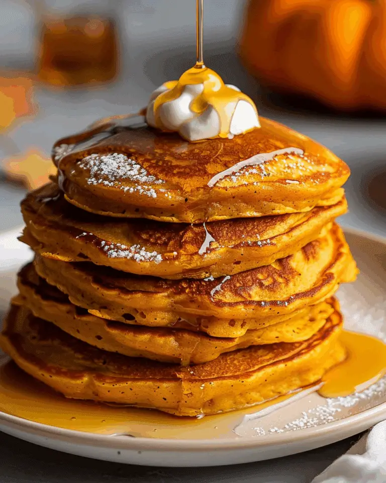 Easy Pumpkin Pancakes