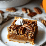 Pumpkin Pecan Pie Bars