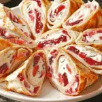 Cherry Pie Filling Breakfast Wraps