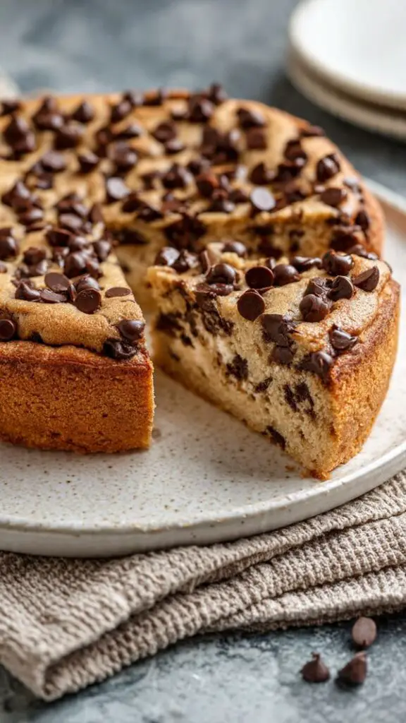 Chocolate Chip Cookie Cake
