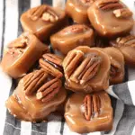 Salted Vanilla Bean Caramels with Pecans