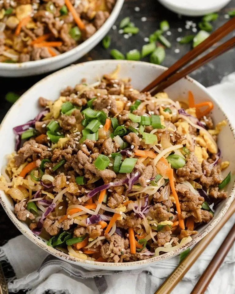 Egg Roll in a Bowl Recipe