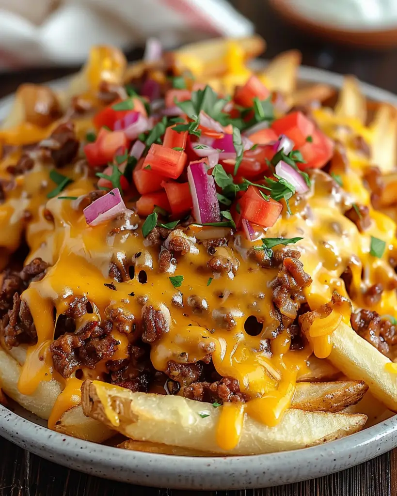 Loaded Cheese Fries Beef