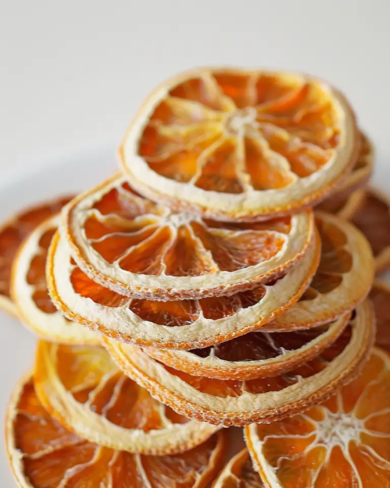 How to Make Dried Orange Slices