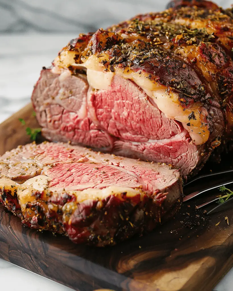 Best No-Fail Prime Rib (Garlic Herb Crust)