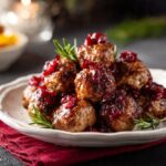 Quick Christmas Cranberry Meatballs – Easy, Festive Holiday Appetizer