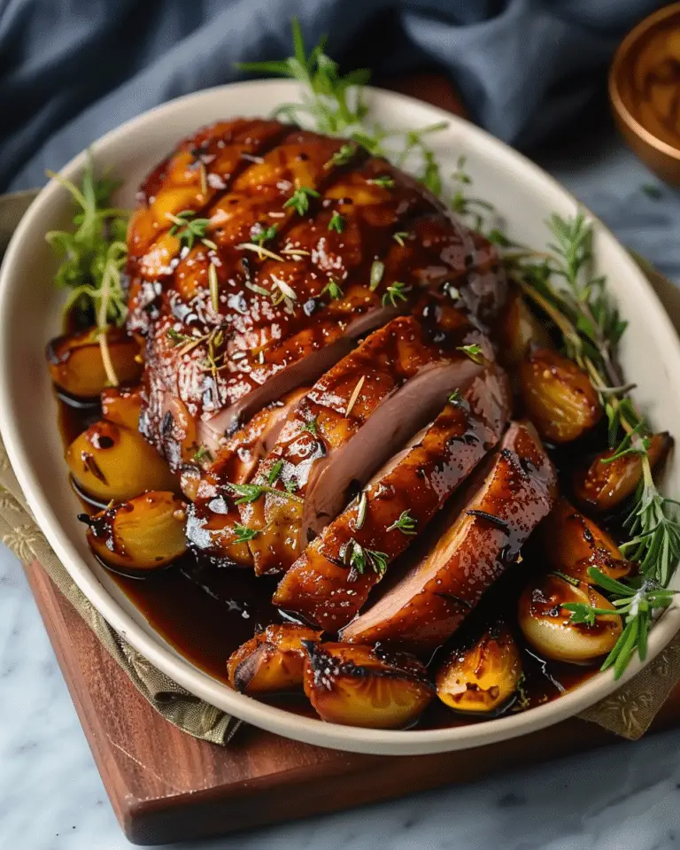 Classic Balsamic Glazed Duck