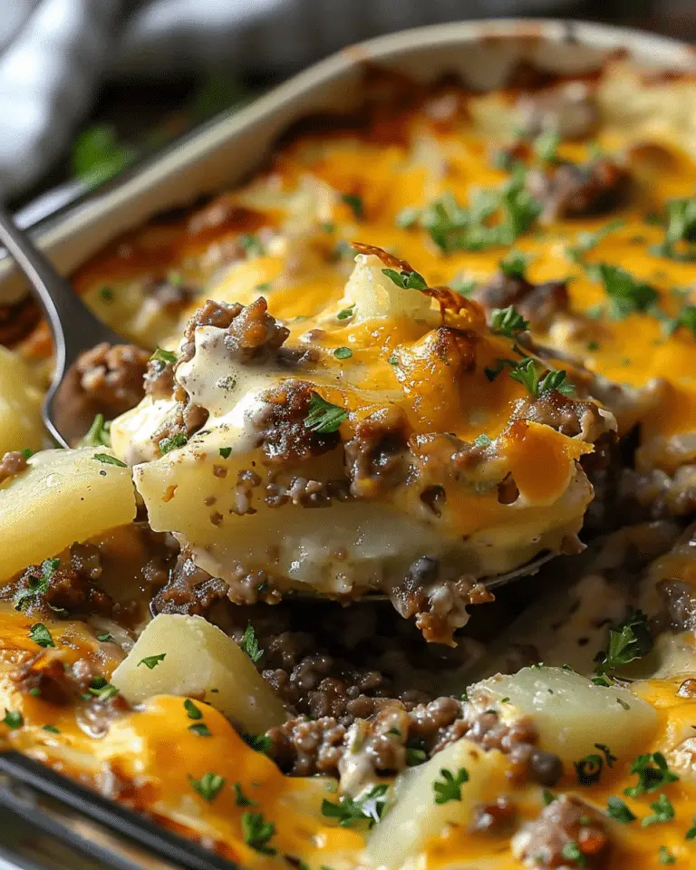 Ground Beef Casserole with Potatoes