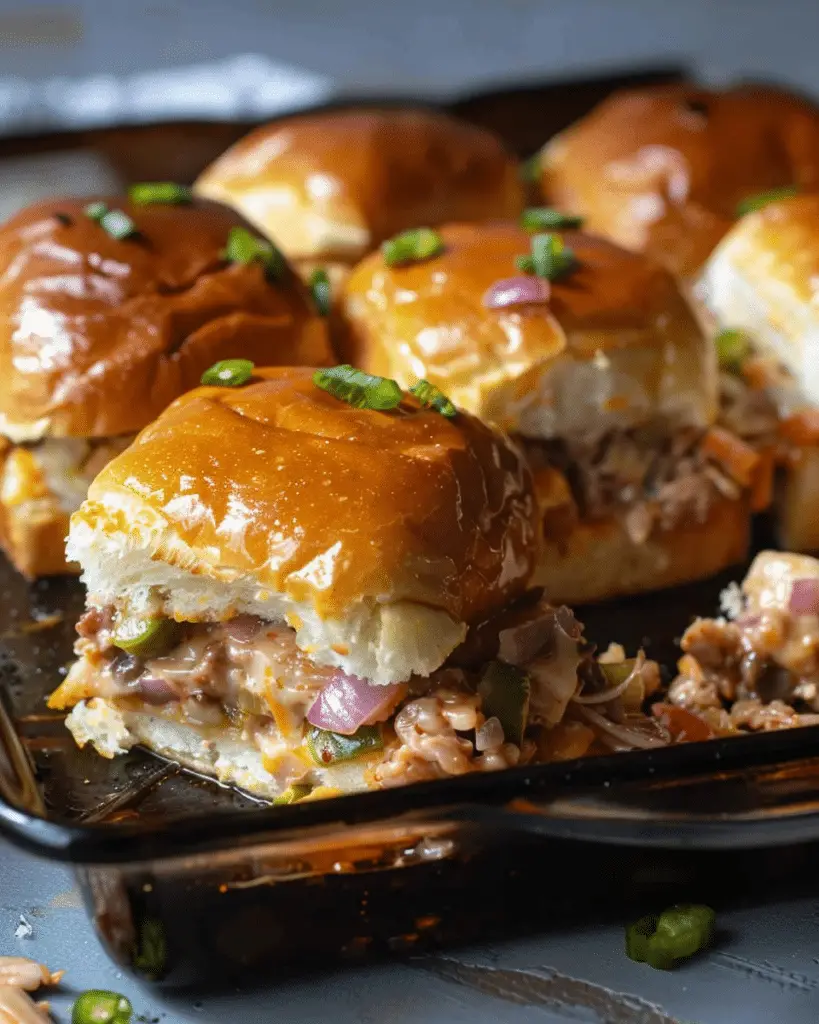 Mississippi Sin Sliders – The Ultimate Cheesy, Meaty Party Snack
