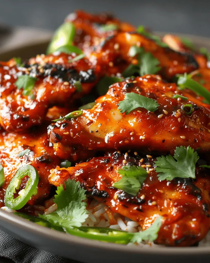 Spicy Sweet Chicken Diablo