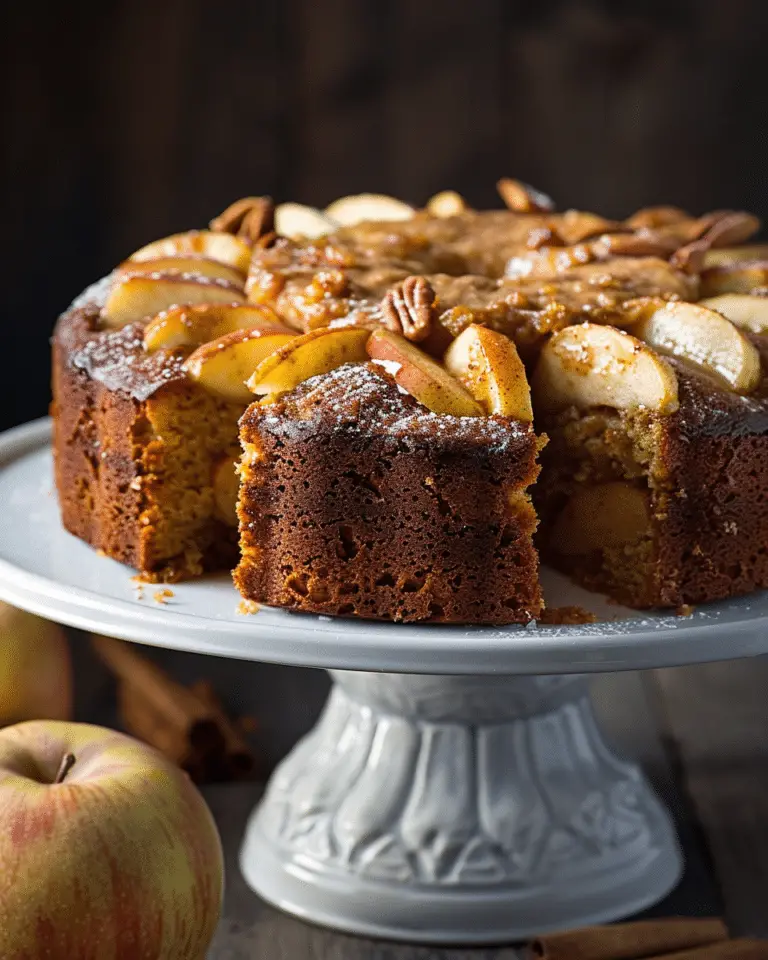 Spiced Cinnamon Apple Cake