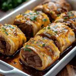 Garlic Butter Beef Rollups