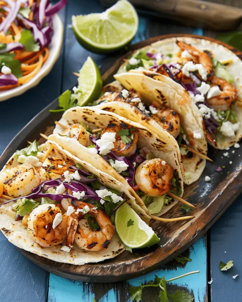 Grilled Baja Shrimp Tacos