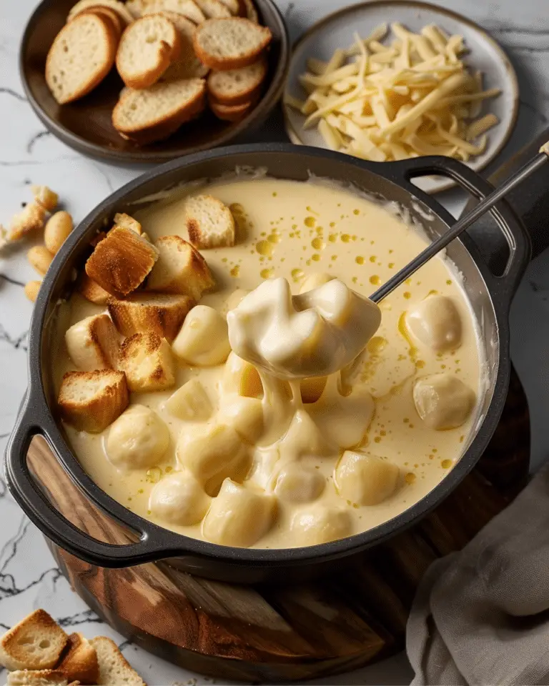 Classic Cheese Fondue Recipe