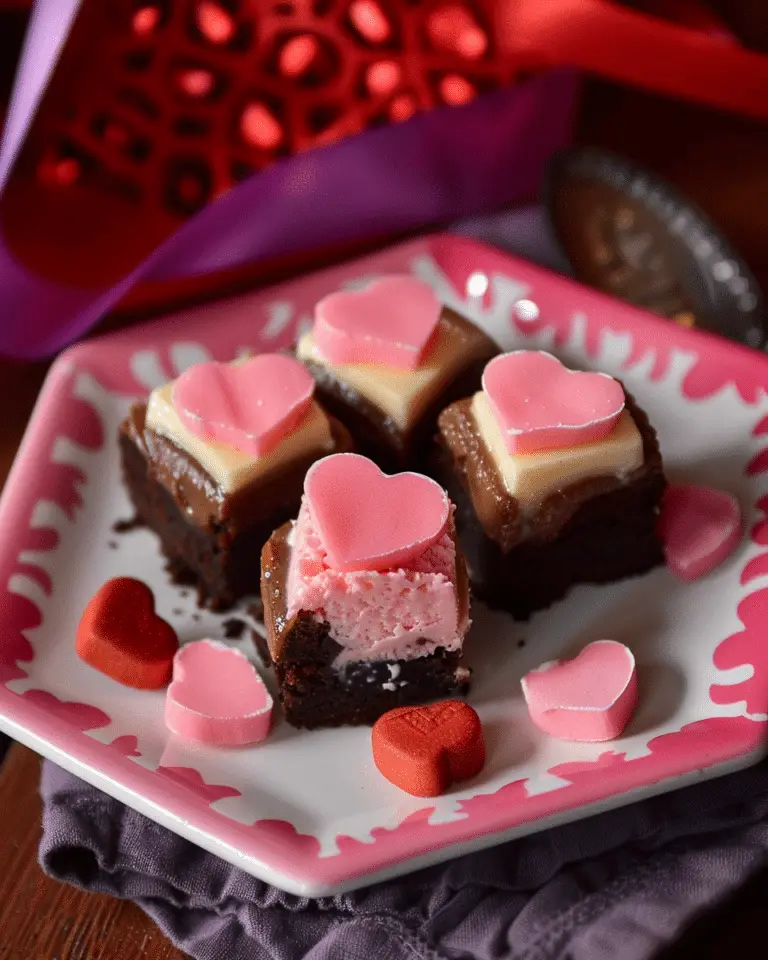 Valentine’s Mini Cheesecake Squares