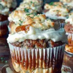 Mini Meatloaf Muffins with Mashed Potato Frosting