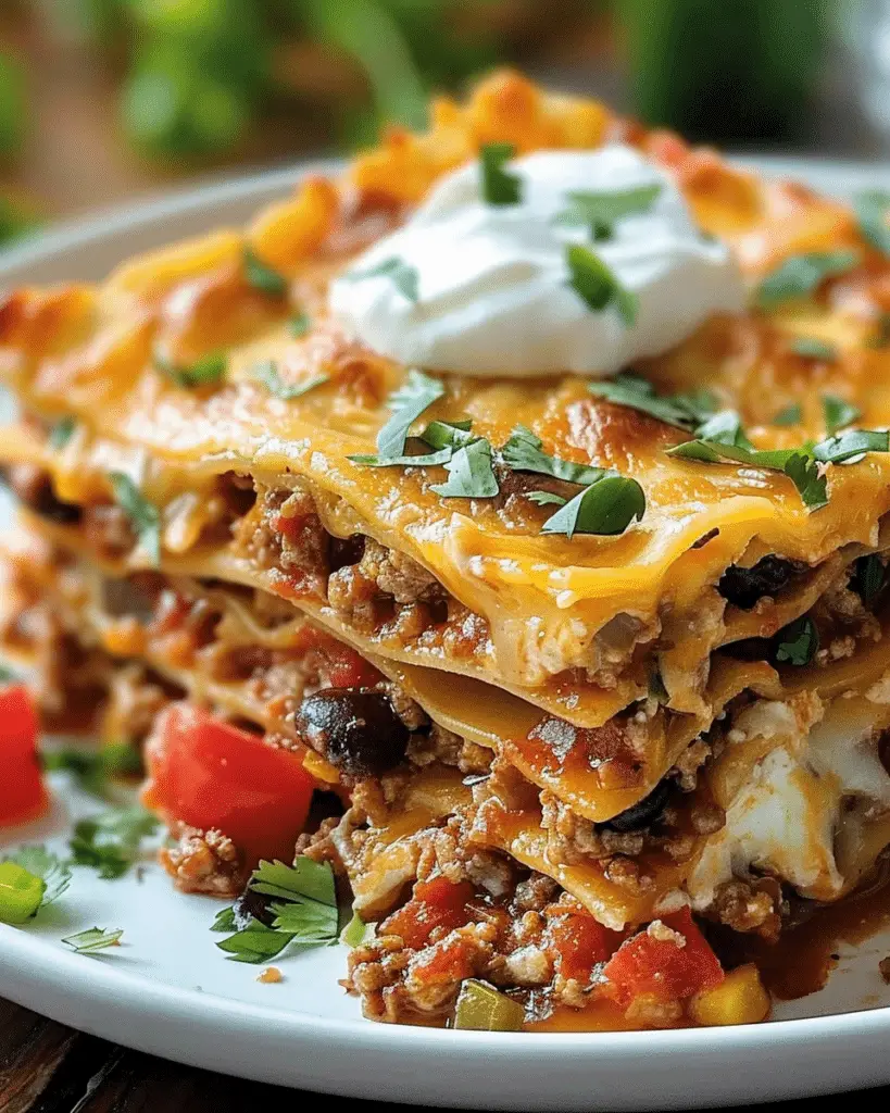 Mexican Lasagna