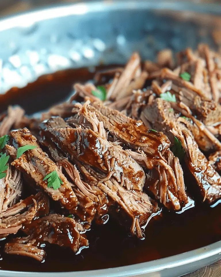Slow Cooker Brown Sugar Balsamic Meat: Effortless Delight