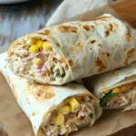 Healthy Tuna Melt Wrap