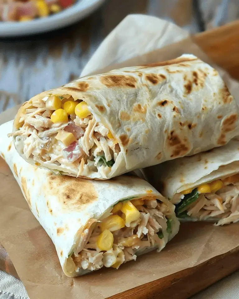 Healthy Tuna Melt Wrap