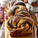 Spectacular Nutella Swirl Easter Bread
