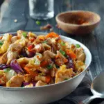 Chinese Chicken Cabbage Stir-Fry