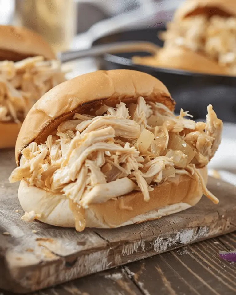 Ohio Shredded Chicken Sandwiches