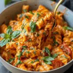 Creamy Tomato Garlic Pasta