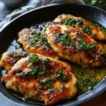 Garlic Butter Pan-Seared Chicken Cutlets