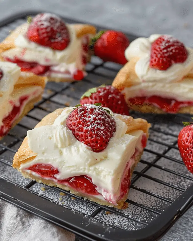 Sugar-Free Strawberry Cheesecake Turnovers
