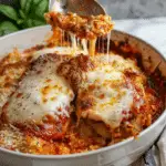 Super Yummy Cottage Cheese Chicken Parm Bowl