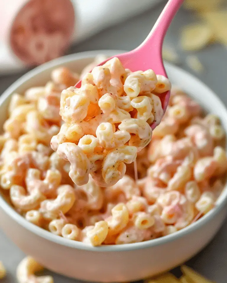 Juicy Pink Mac and Cheese