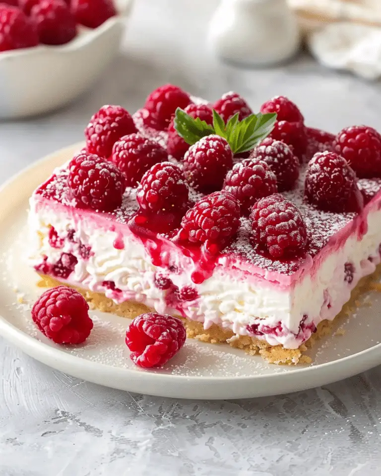 Creamy Raspberry Cheesecake