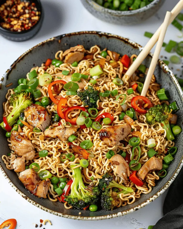 Chicken Ramen Stir Fry