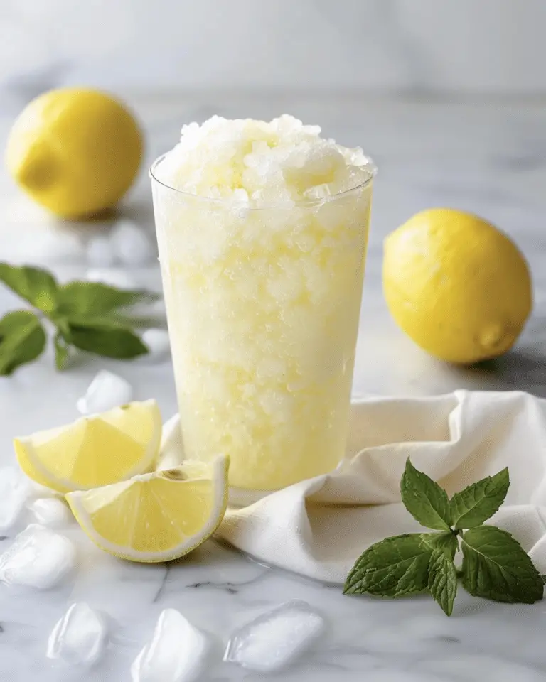 Lemonade Slushies