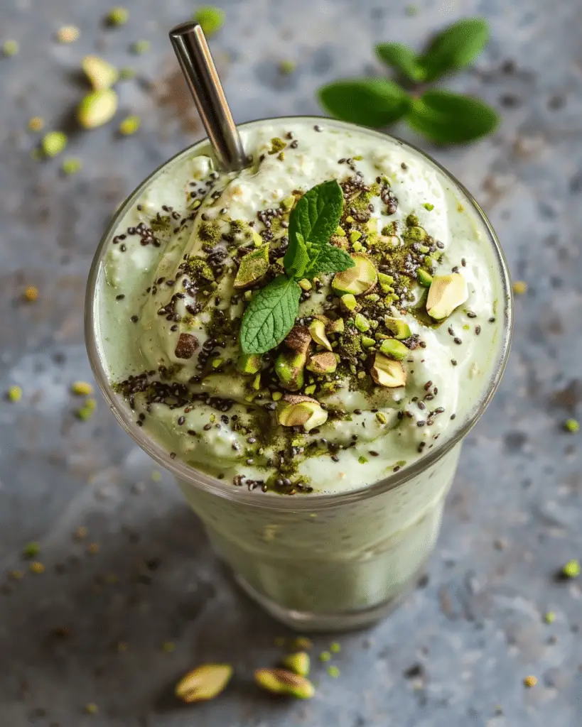 Pistachio Overnight Oats