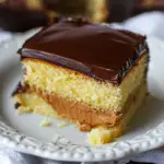Boston cream sheet cake