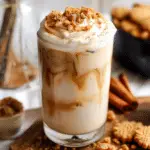 Iced Cookie Butter Latte (w/ Cookie Butter Cold Foam)