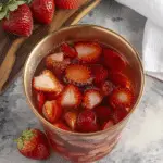 Strawberry sweet tea