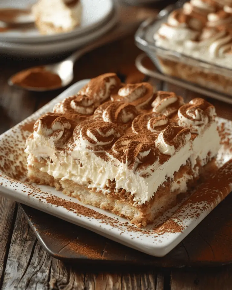 Easy cottage cheese tiramisu