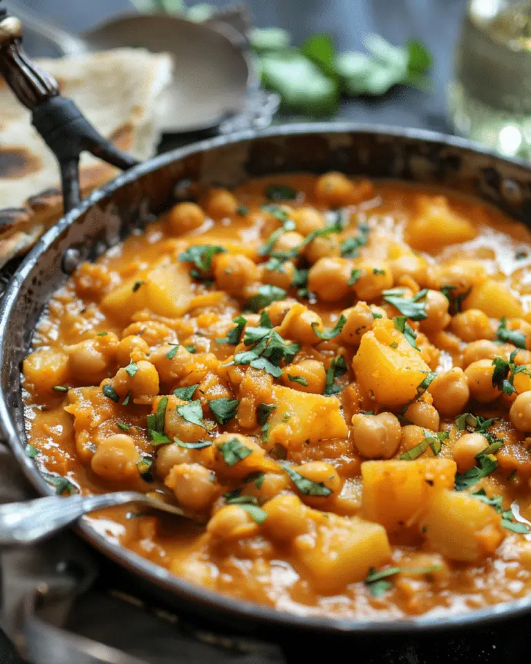 Chickpea And Potato Curry