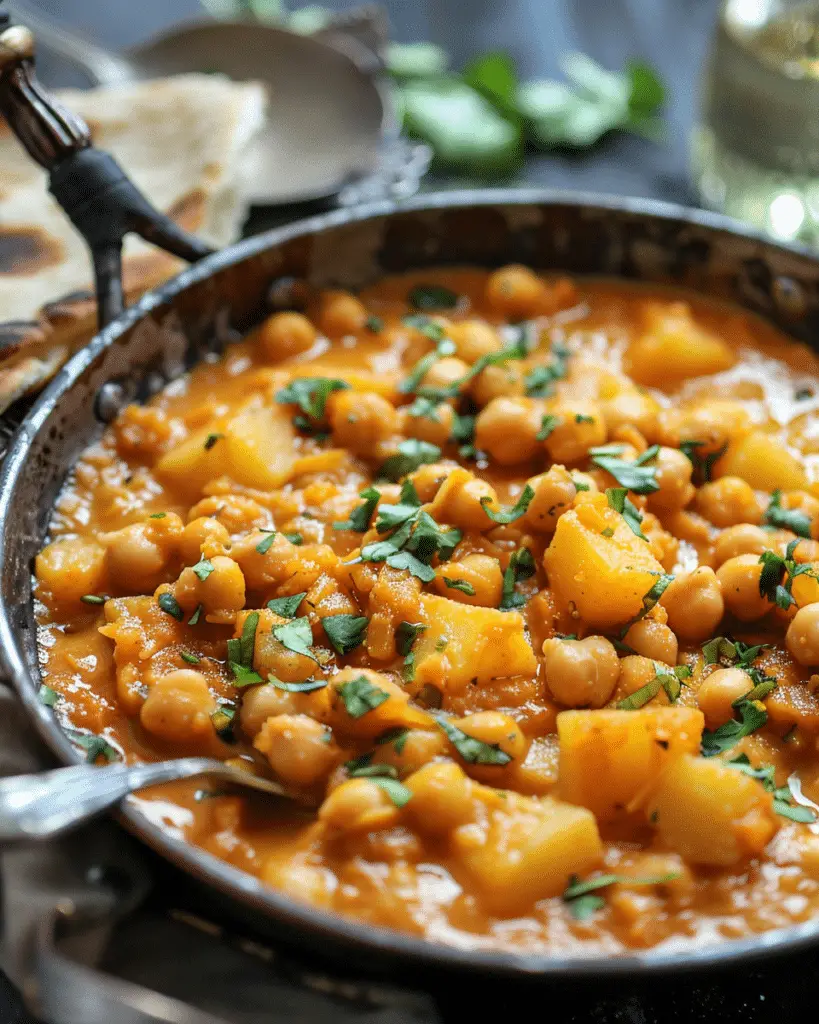 Chickpea And Potato Curry