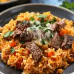 Steak Queso Rice: A Flavorful Recipe