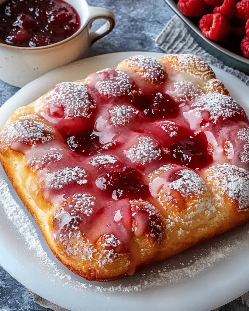 Homemade Jam Donut Focaccia: Sweet Bliss For Brunch Lovers