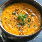High-Protein Roasted Carrot Soup