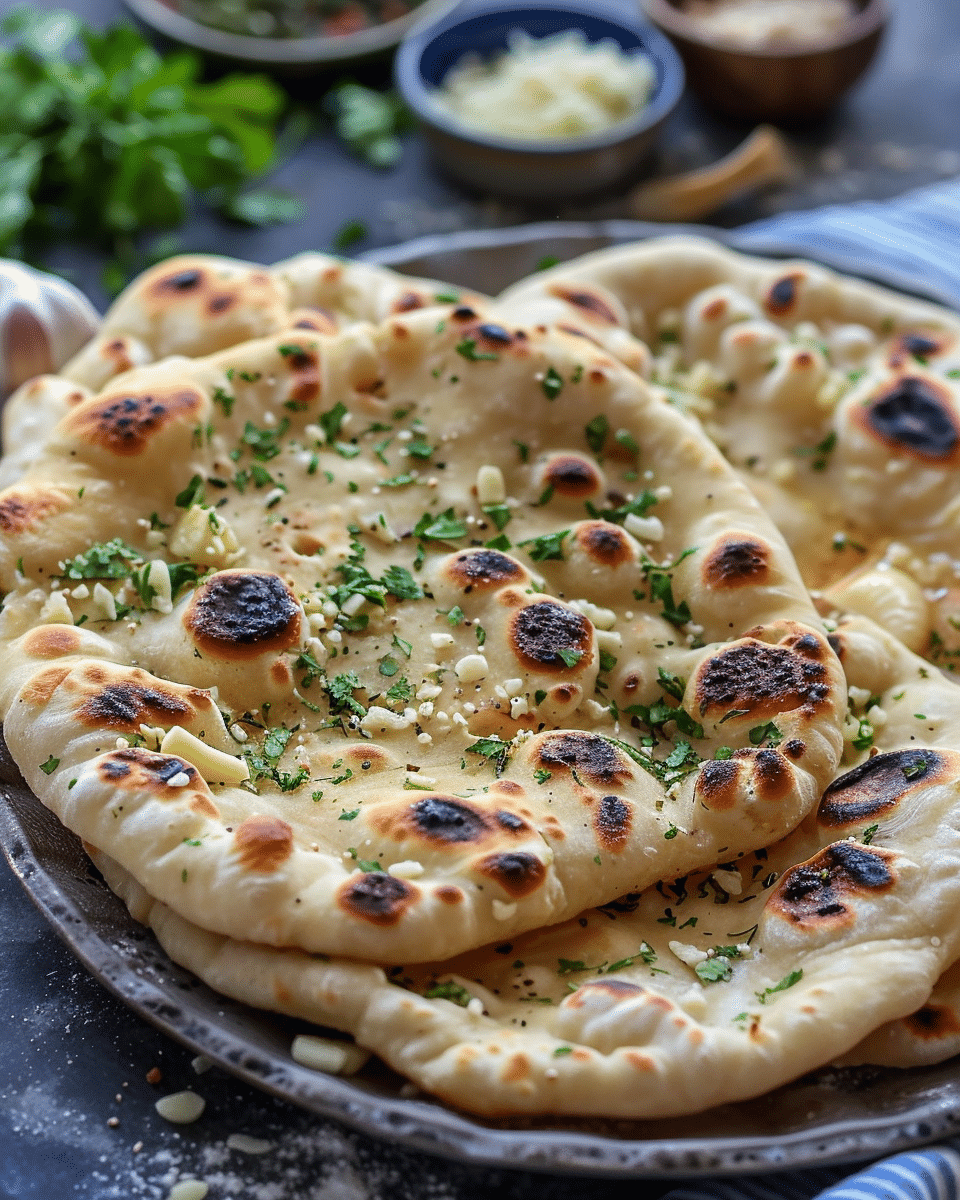 The Best Easy Garlic Naan Bread