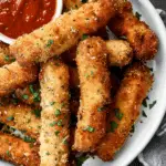 Easy Homemade Mozzarella Sticks Recipe